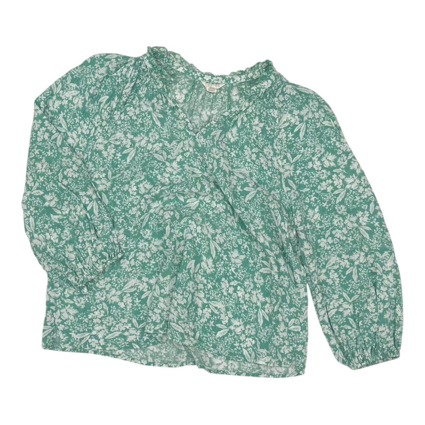 Top Ls By Caslon In Green, Size:M