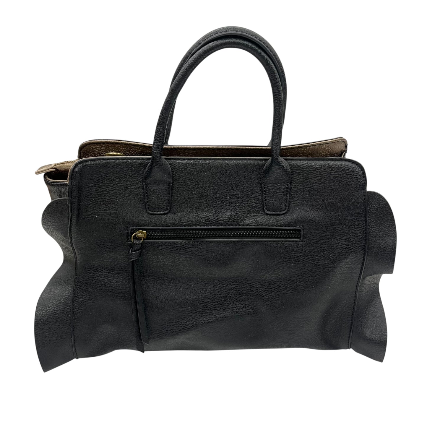 Handbag By Carlos By Carlos Santana In Black, Size:Large