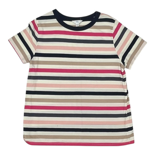 Top Ss By Time And Tru In Striped Pattern, Size:L