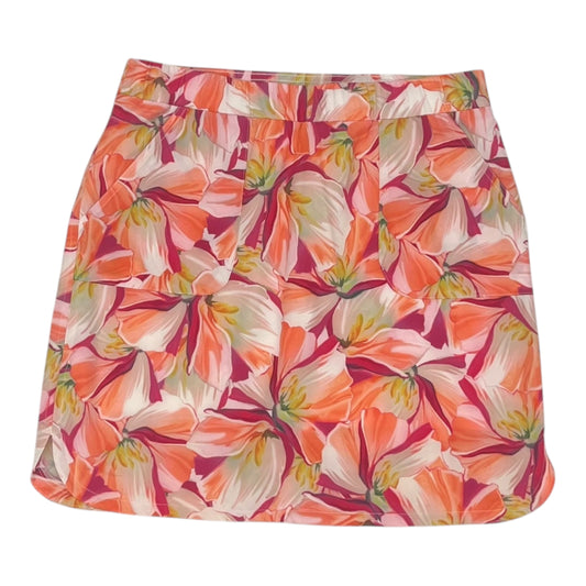 Skort By Chicos In Floral Print, Size:2