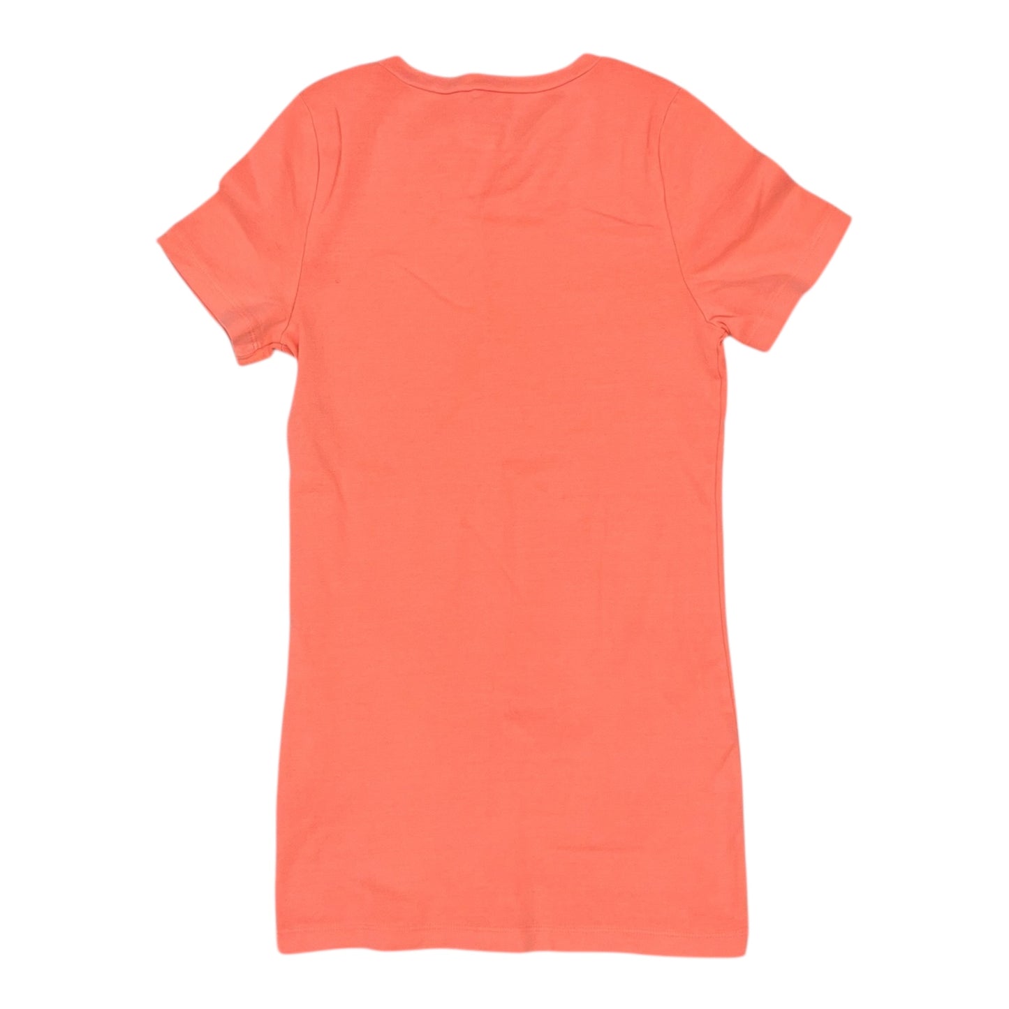 Top Ss Basic By J. Crew In Coral, Size:M