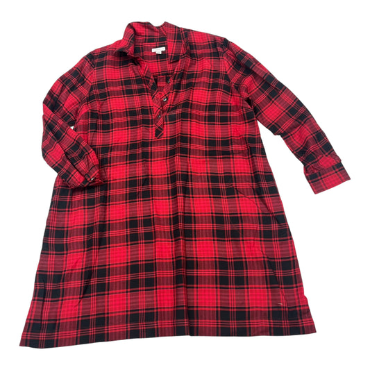 DRESS CASUAL SHORT by J. JILL In RED, Size: MP