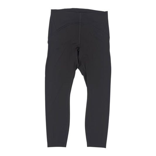 Athletic Leggings By Lululemon In Grey, Size:10