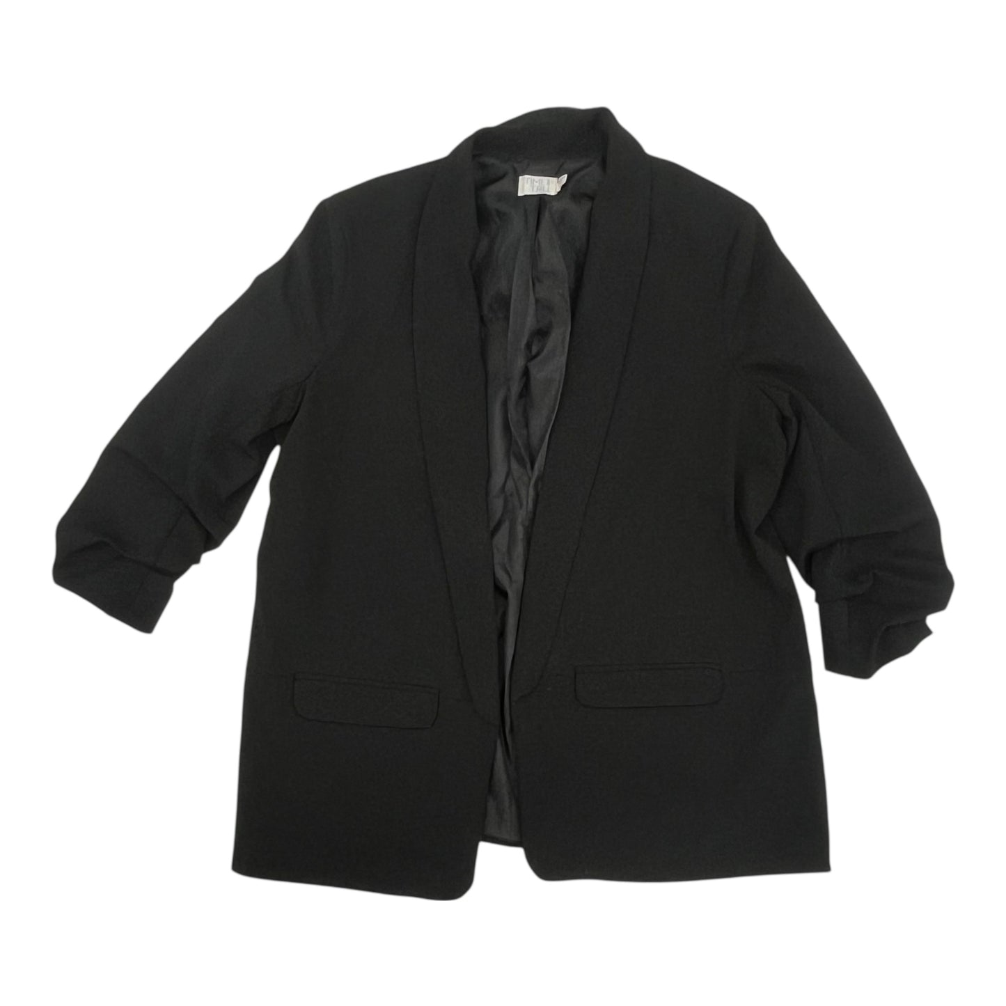 Blazer By Time And Tru In Black, Size:Xxl