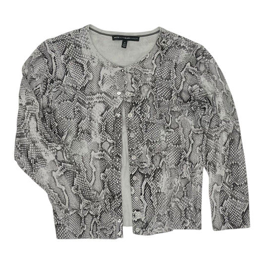 Cardigan By White House Black Market In Grey, Size:M