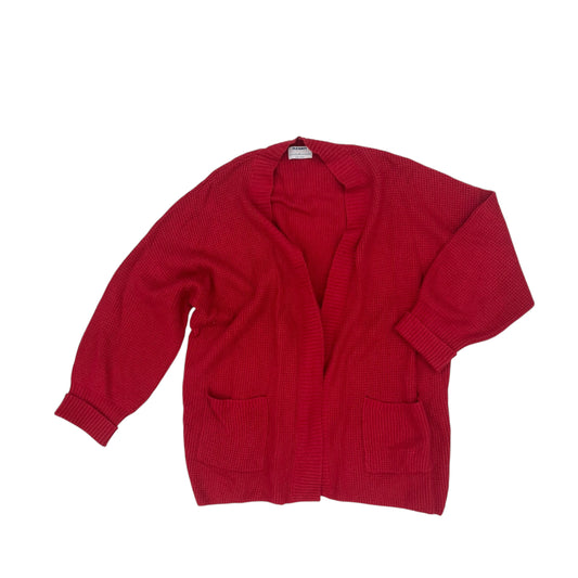 Sweater Cardigan By Old Navy In Red, Size:Xl