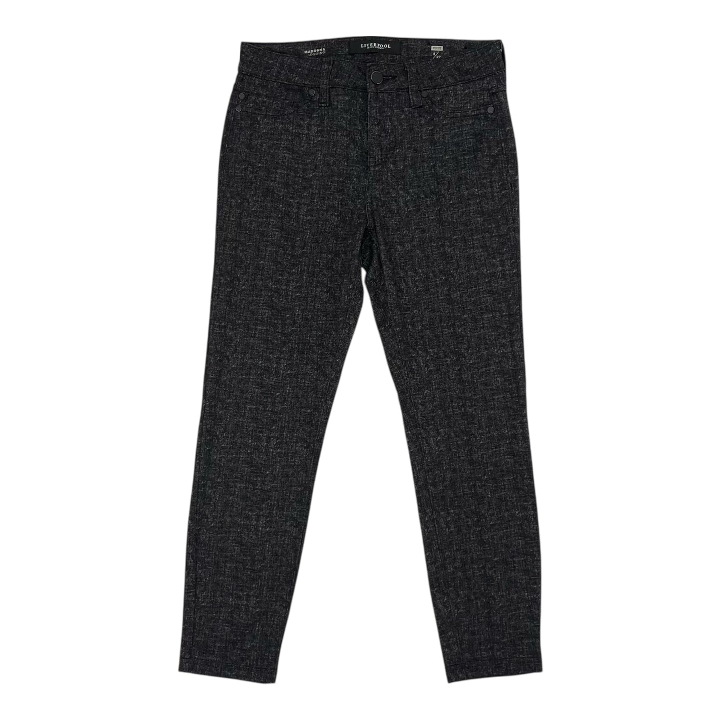 Pants Leggings By Liverpool In Black, Size:4P