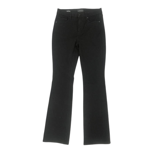 Jeans Flared By White House Black Market In Black Denim, Size:6