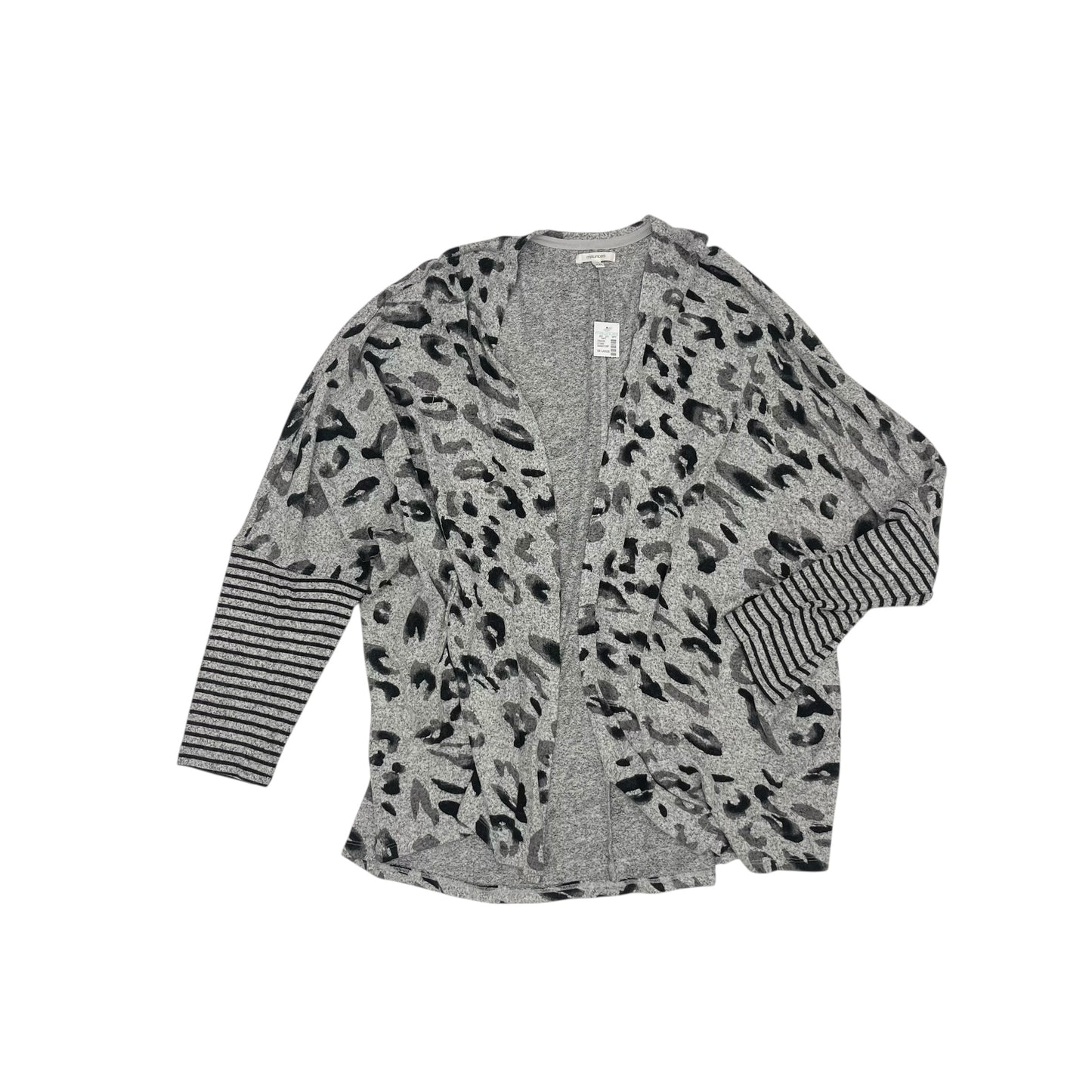 Cardigan By Maurices In Grey, Size:Xxl