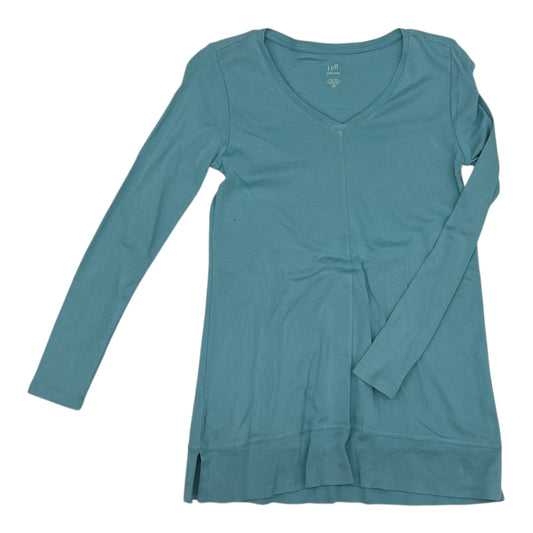 Tunic Ls By J. Jill In Aqua, Size:Xsp