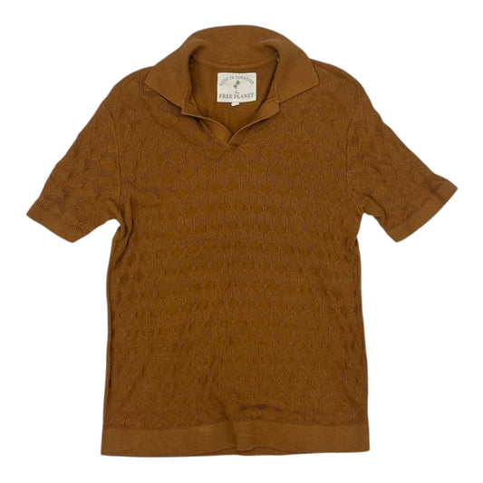 Sweater Ss By Clothes Mentor In Brown, Size:M