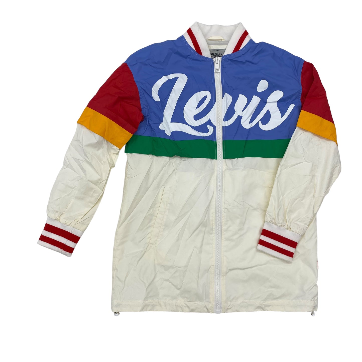 Multi-Color JACKET WINDBREAKER by LEVIS Size:8