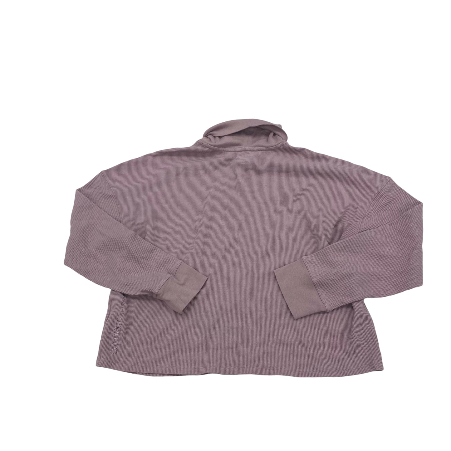 Top Ls By Calvin Klein In Purple, Size:Xl