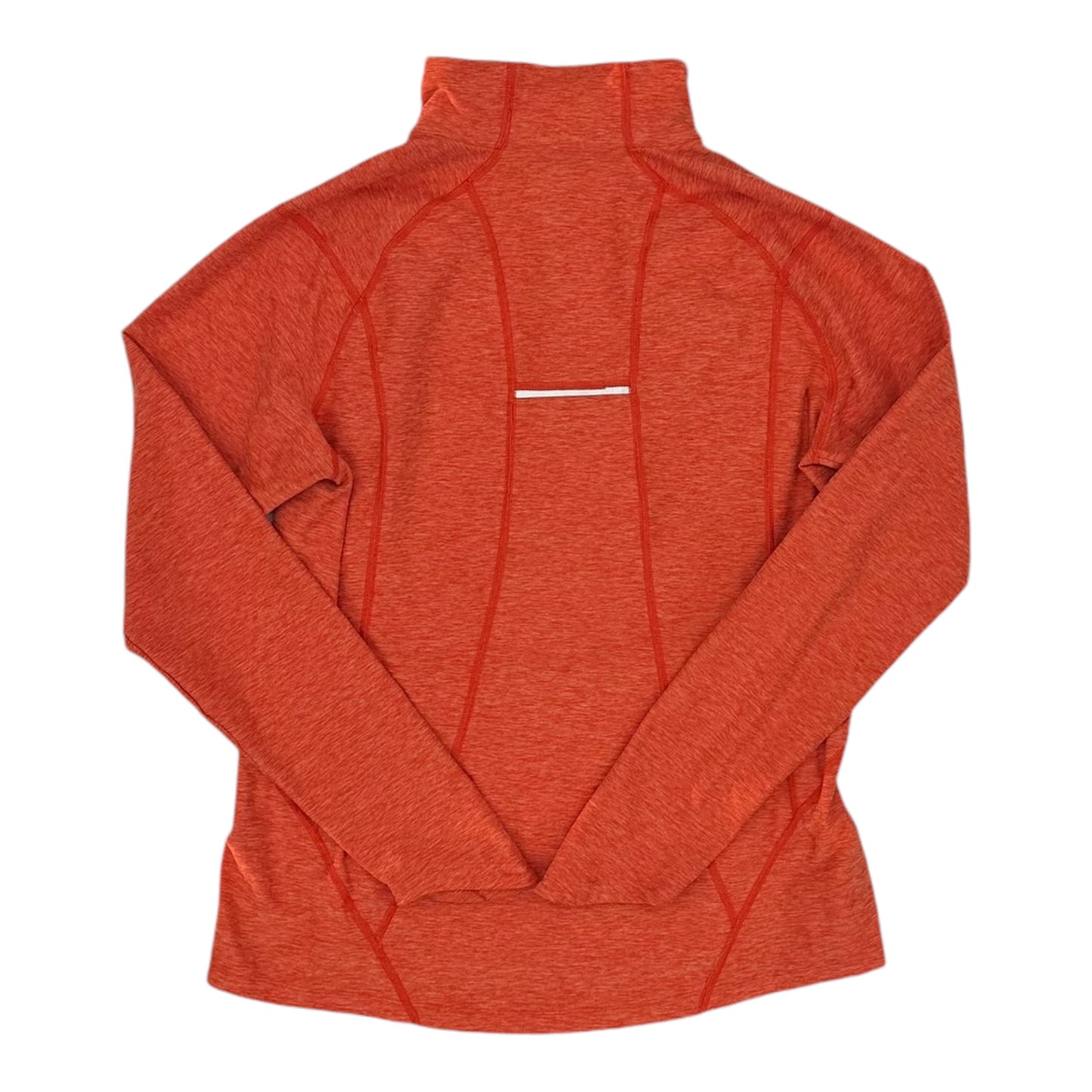 Athletic Top Ls Collar By Clothes Mentor In Orange, Size:M