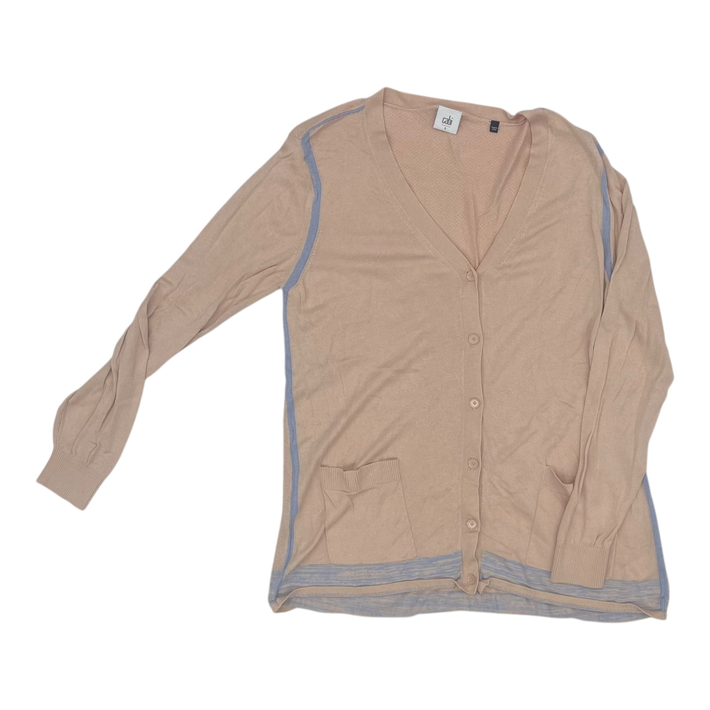 Cardigan By Cabi In Beige, Size:L