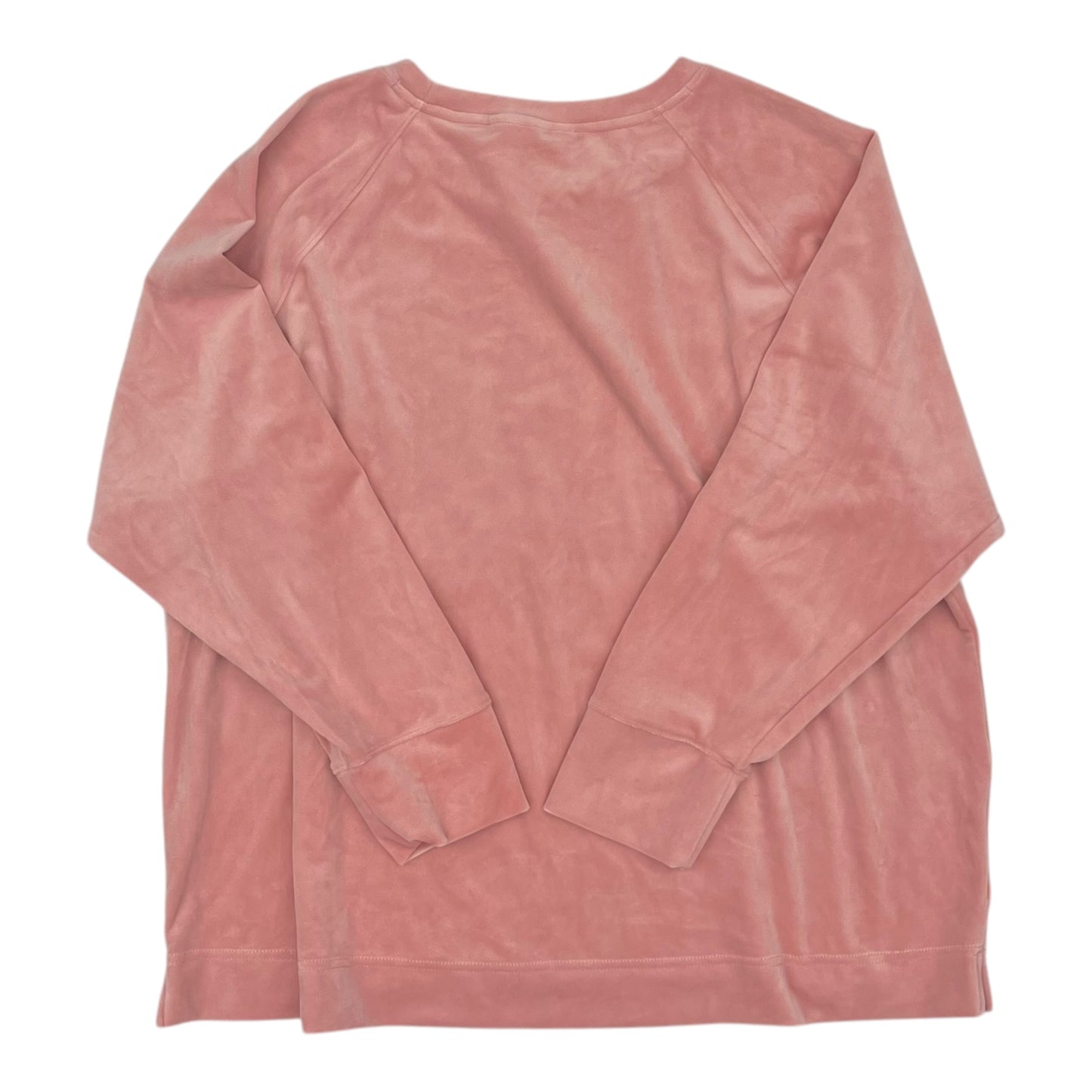 Top Ls By Time And Tru In Pink, Size:Xxl