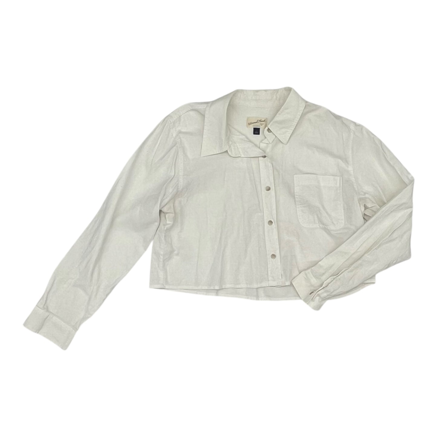 Top Ls By Universal Thread In White, Size:L