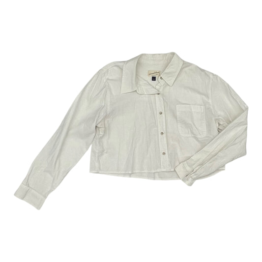 Top Ls By Universal Thread In White, Size:L