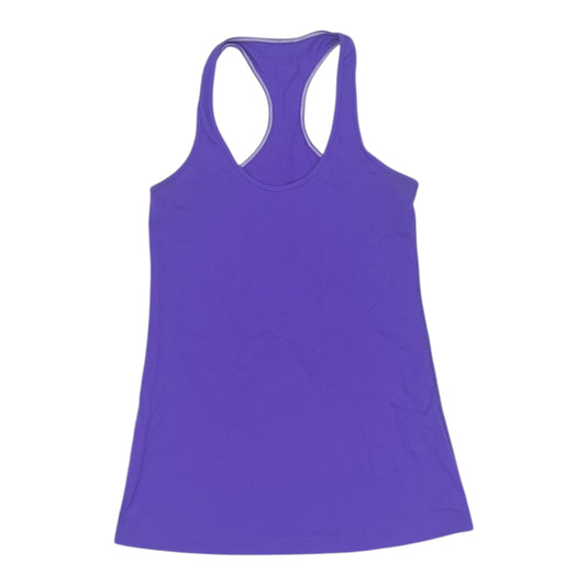Athletic Tank Top By Lululemon In Purple, Size:L