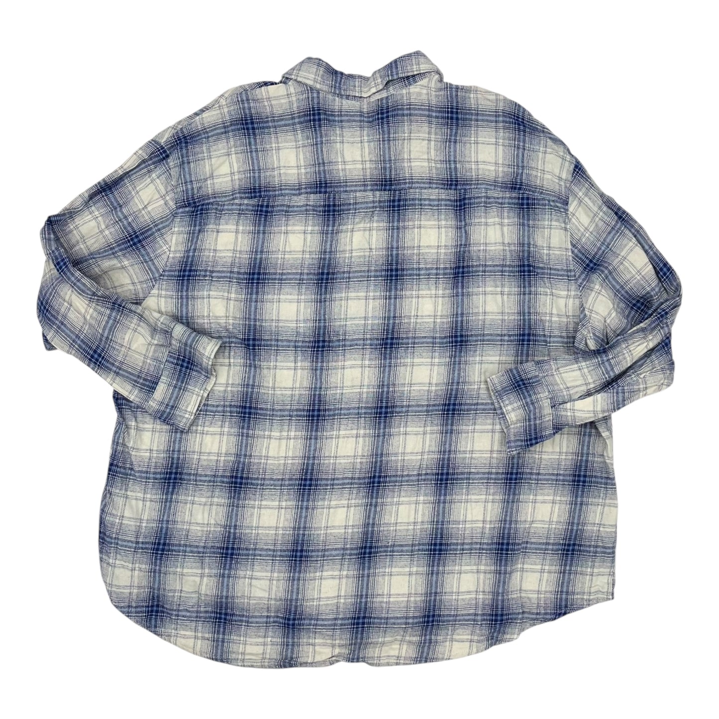 Top Ls By Old Navy In Plaid Pattern, Size:2X