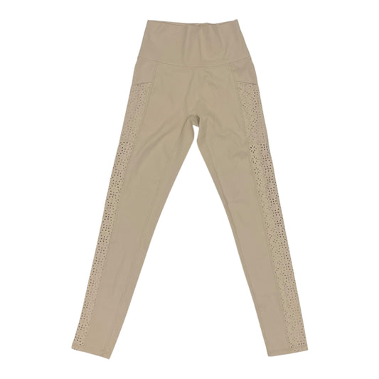 Athletic Leggings By Aerie In Tan, Size:M