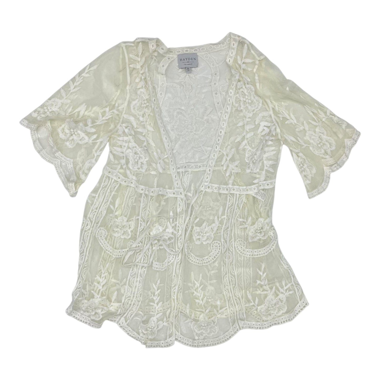 Cardigan By Hayden La In Beige, Size:Osfm