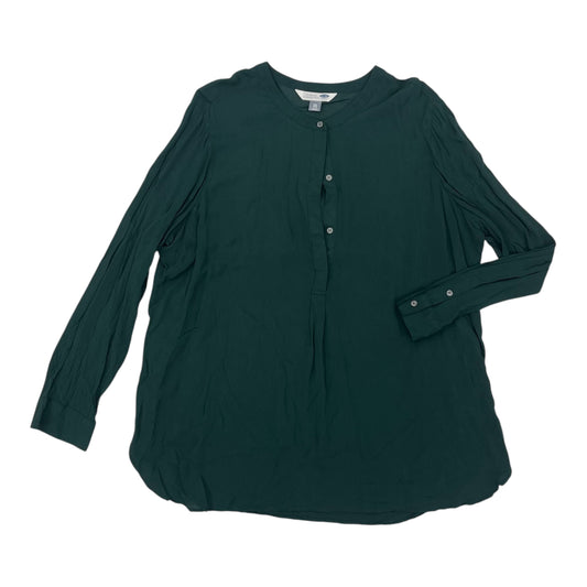 Blouse Ls By Old Navy In Green, Size:Xxl