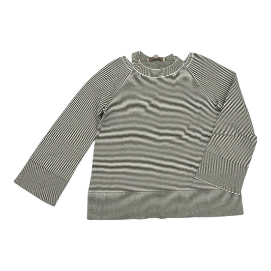 Top Ls By Loft In Green & White, Size:S