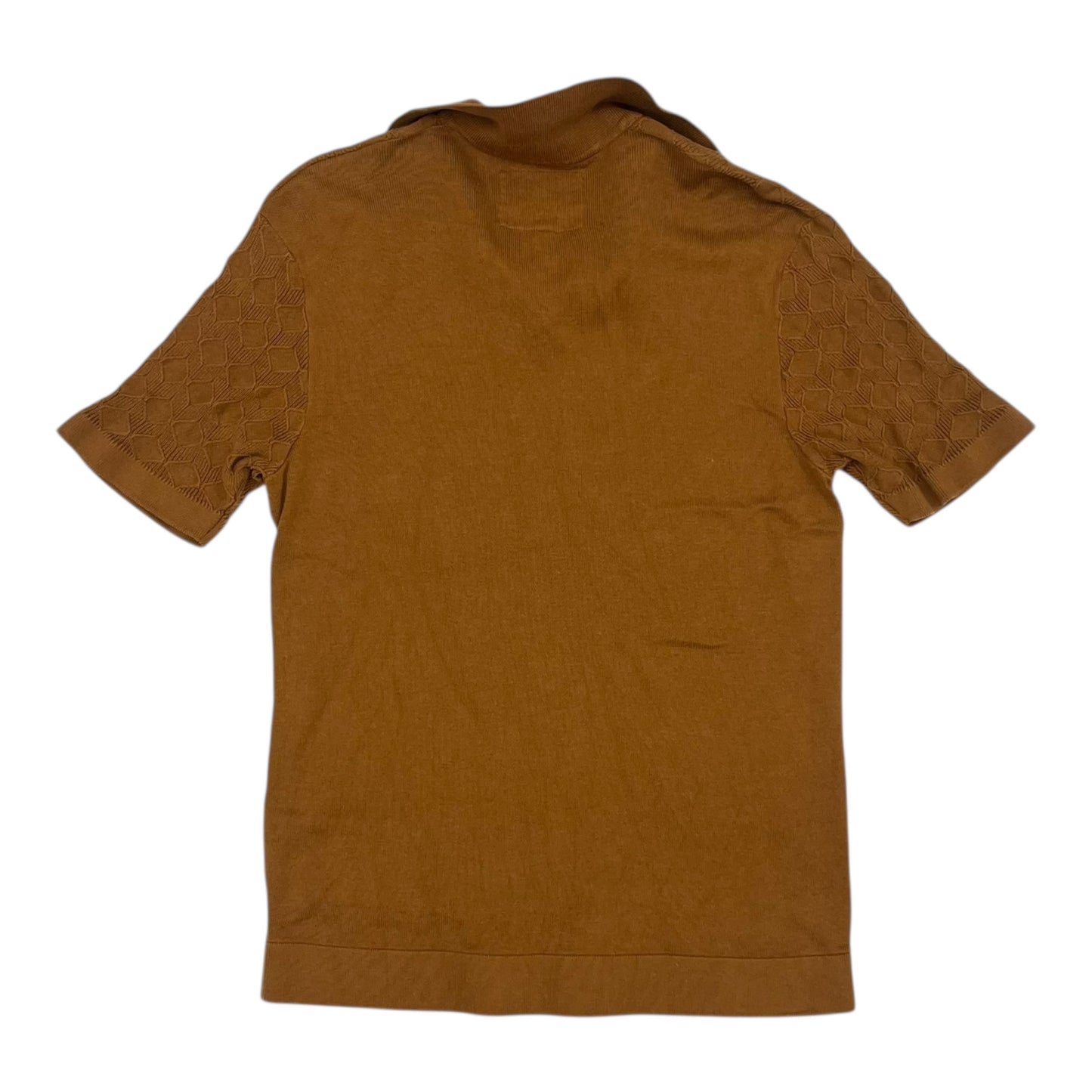 Sweater Ss By Clothes Mentor In Brown, Size:M