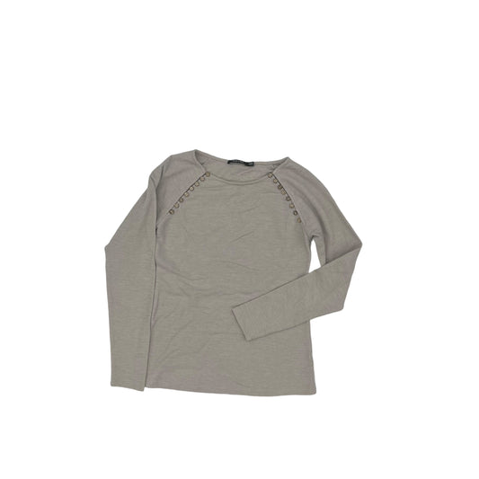 Top Ls By Doe & Rae In Beige, Size:S