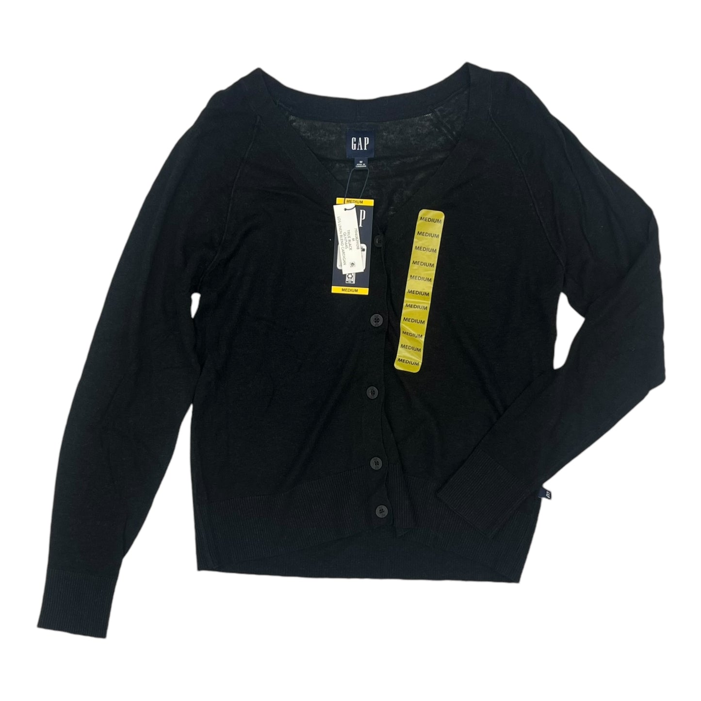 Cardigan By Gap In Black, Size:M