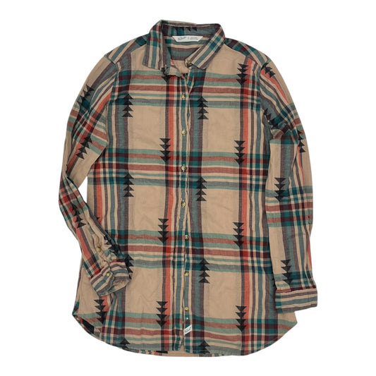 Top Ls By Woolrich In Plaid Pattern, Size:S