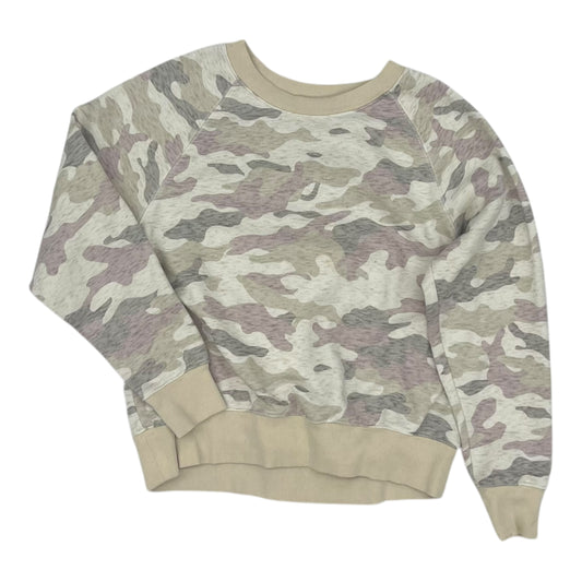 Sweatshirt Crewneck By Old Navy In Camouflage Print, Size:Xs