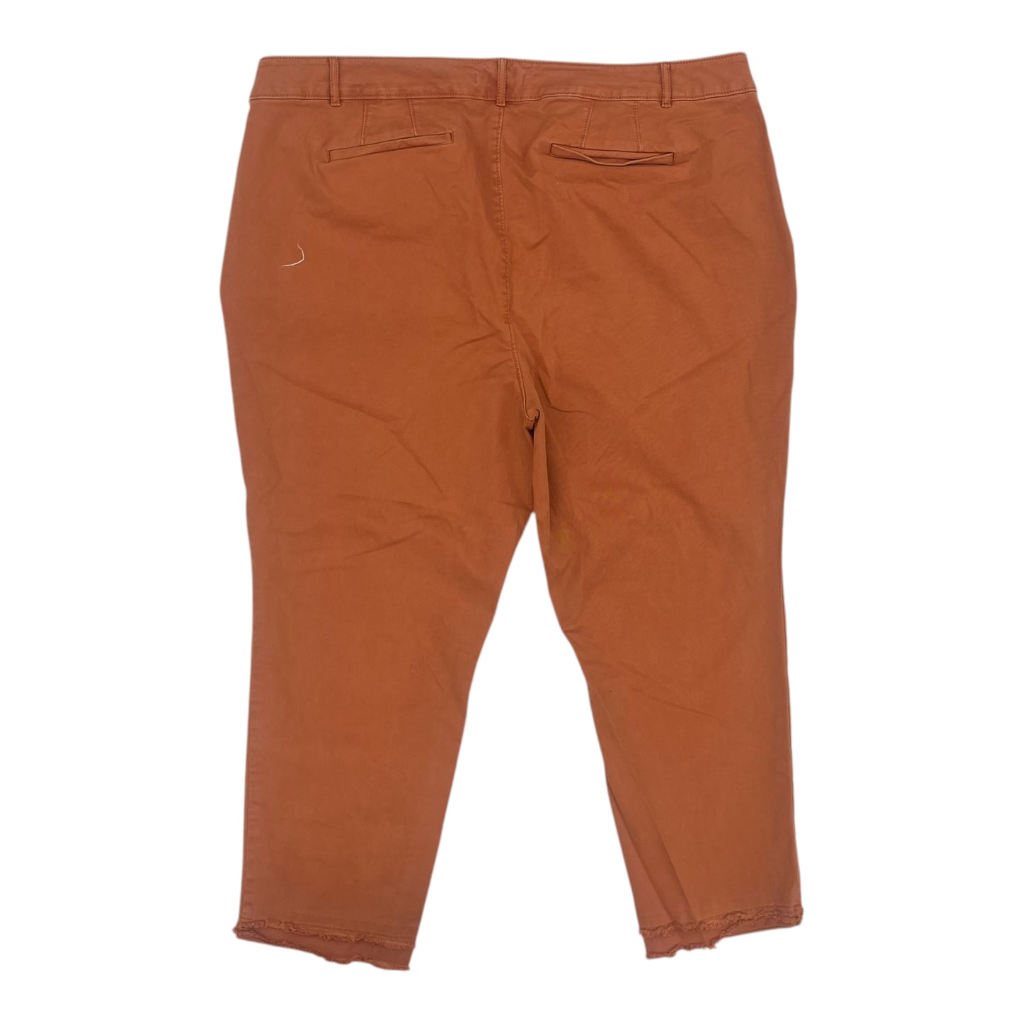 Pants Chinos & Khakis By Loft In Orange, Size:20