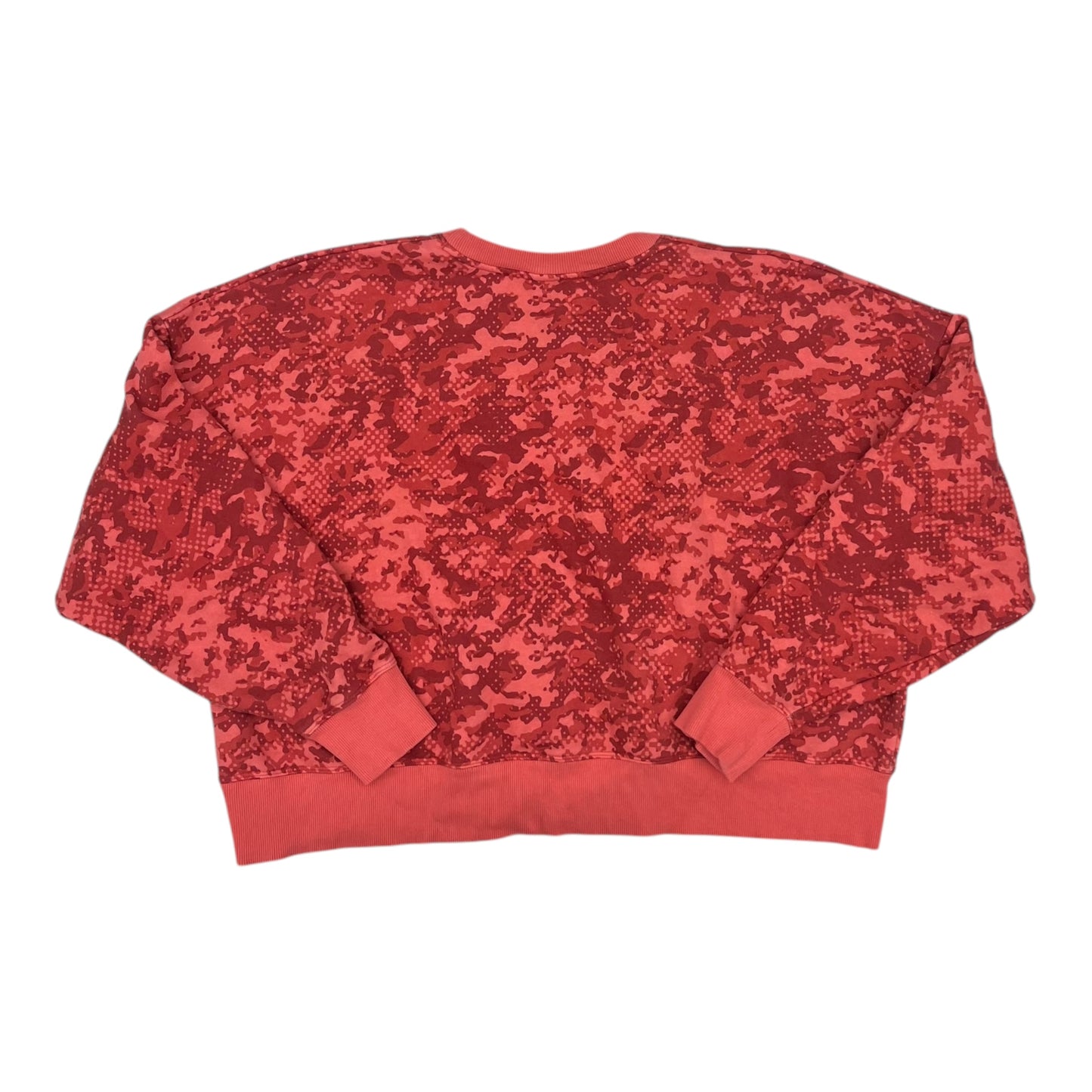 Athletic Sweatshirt Crewneck By Under Armour In Pink, Size:L