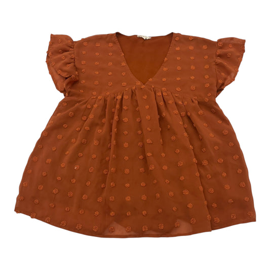 Top Ss By Entro In Brown, Size:M