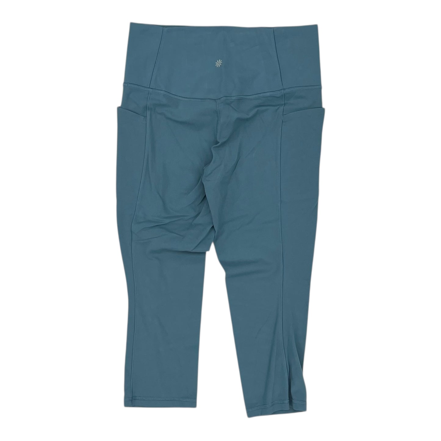 Athletic Leggings By Athleta In Blue, Size:S