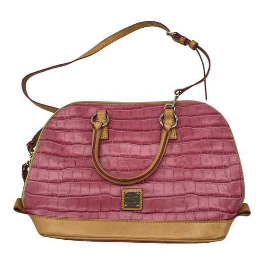 Handbag Designer By Dooney And Bourke In Pink, Size:Large