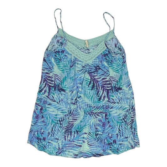 Top Sleeveless By Cme In Blue, Size:Xl