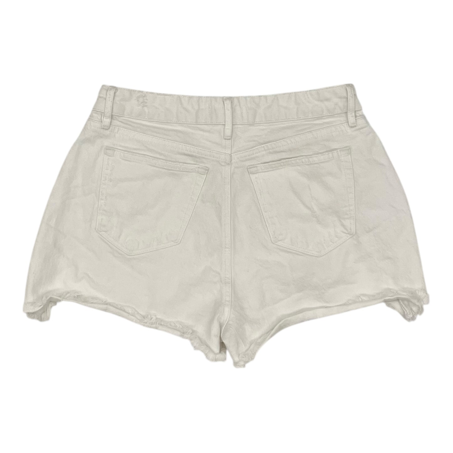 Shorts By Loft In White Denim, Size:4