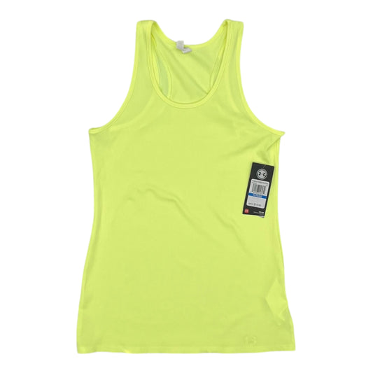 Athletic Tank Top By Under Armour In Yellow, Size:Xl