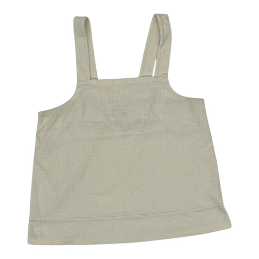 Top Sleeveless By Madewell In Cream, Size:L