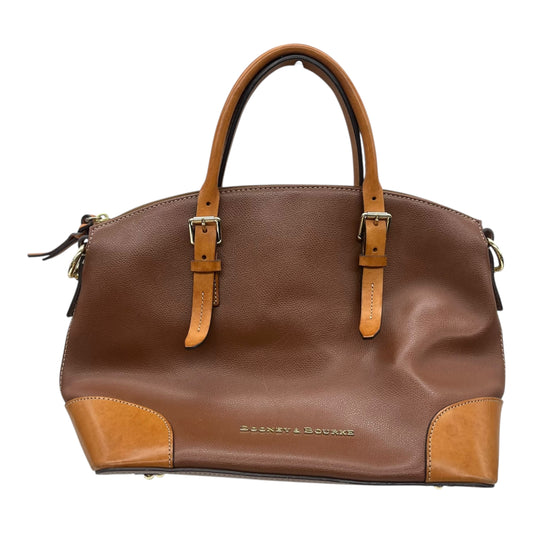 Handbag Designer By Dooney And Bourke In Brown, Size:Large