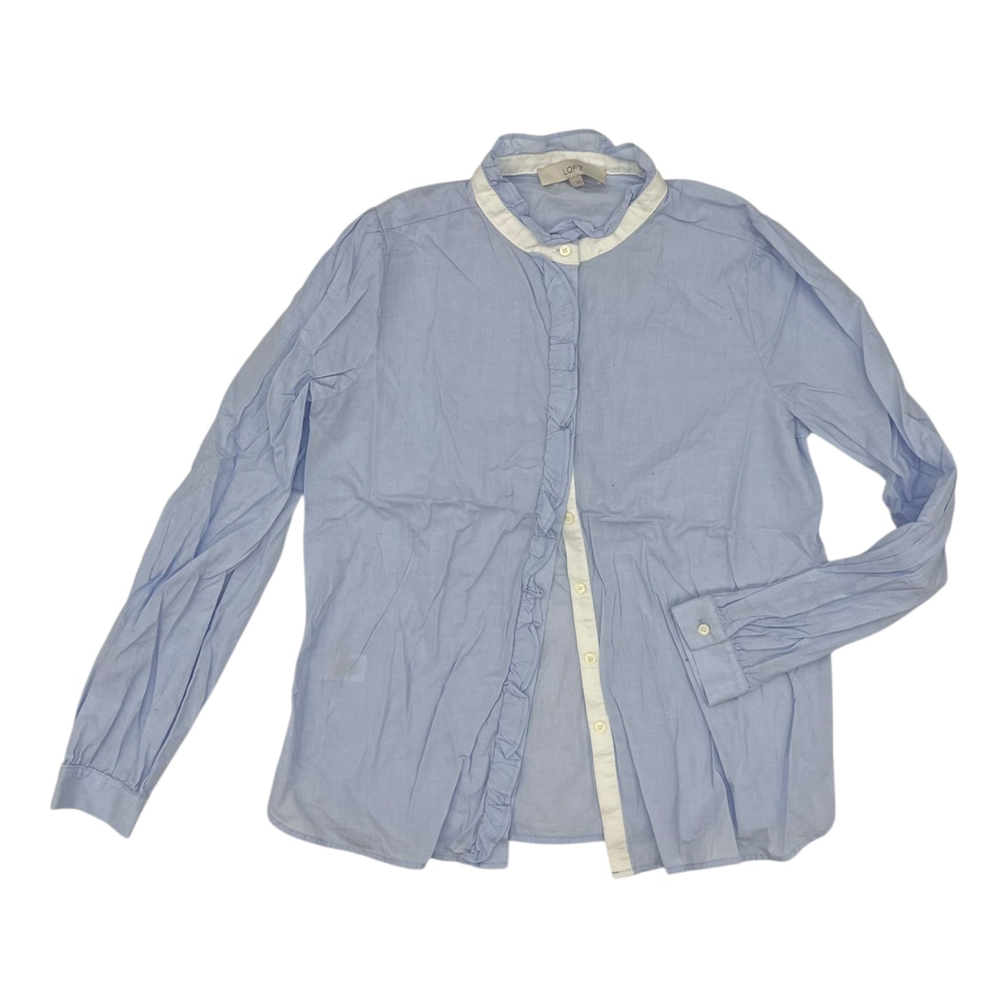Top Ls By Loft In Blue, Size:S