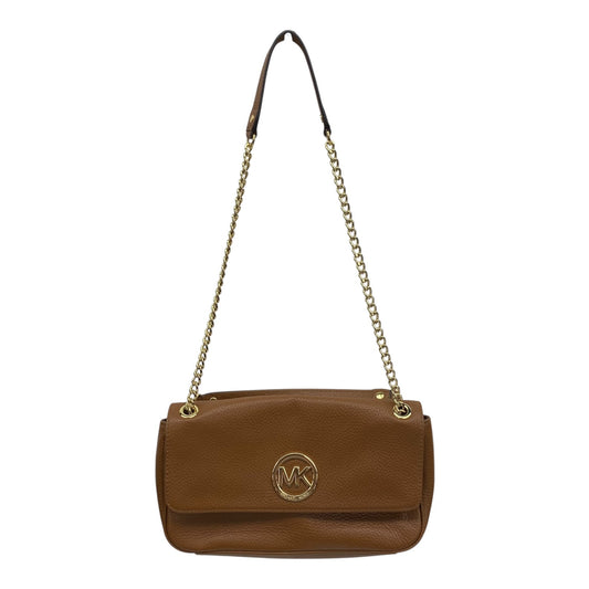 Handbag Designer By Michael Kors In Tan, Size:Medium