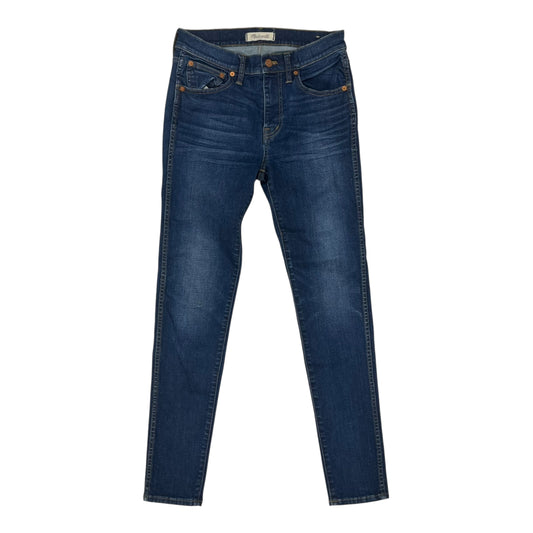 Jeans Skinny By Madewell In Blue Denim, Size:4