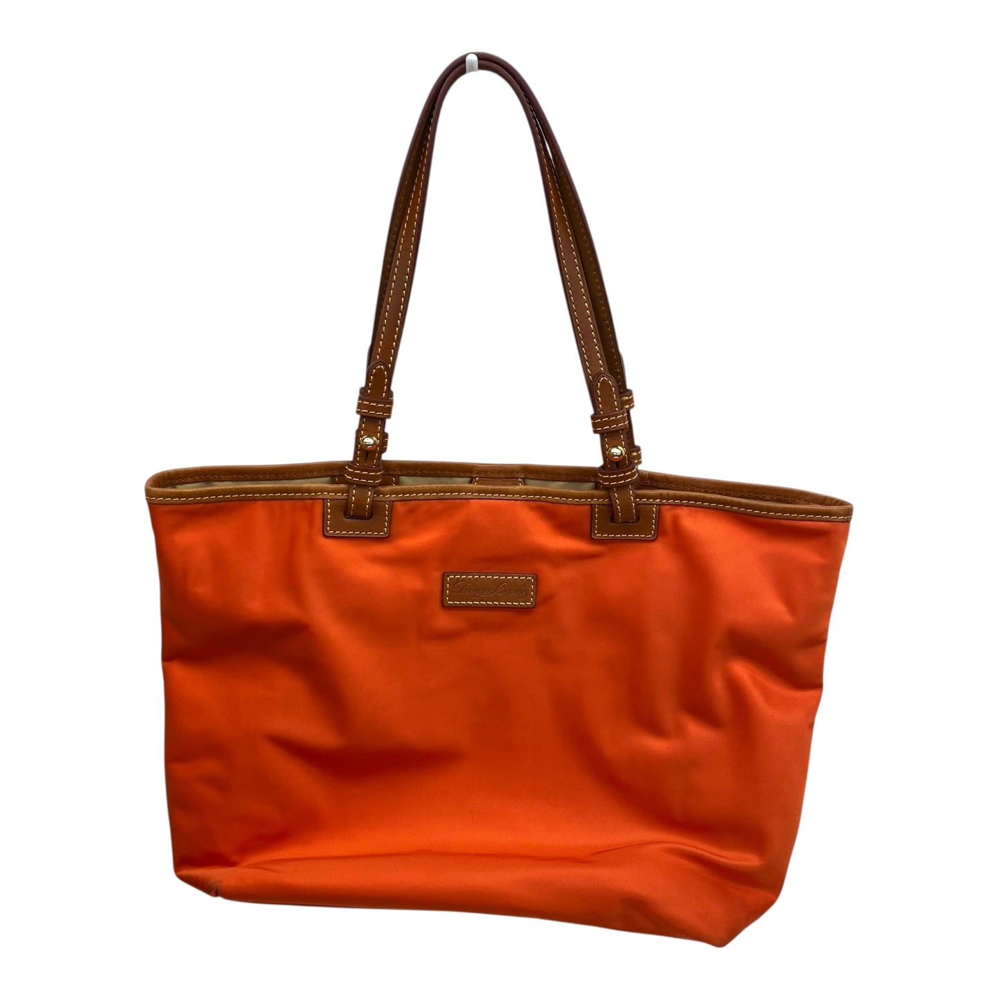 Handbag Designer By Dooney And Bourke In Orange, Size:Medium