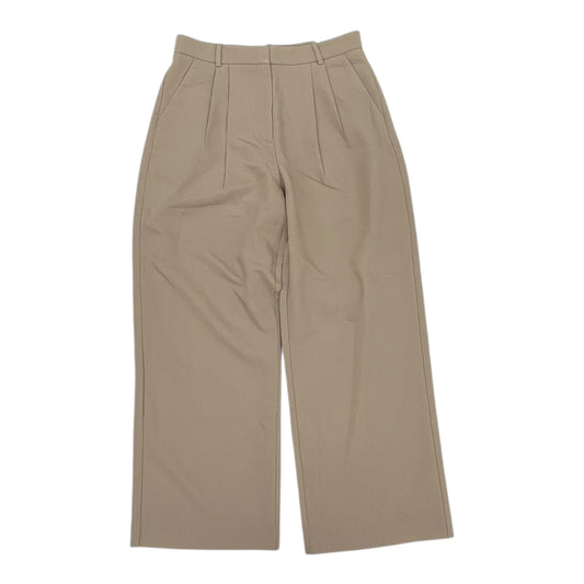 Pants Wide Leg By Abercrombie And Fitch In Brown, Size:12