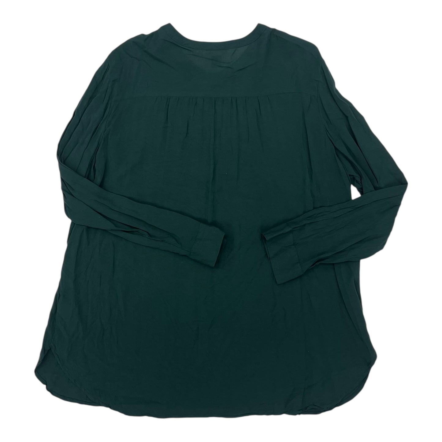 Blouse Ls By Old Navy In Green, Size:Xxl