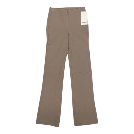 Athletic Pants By Lululemon In Tan, Size:8